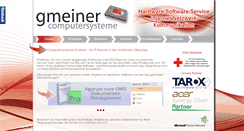 Desktop Screenshot of gmeiner.de
